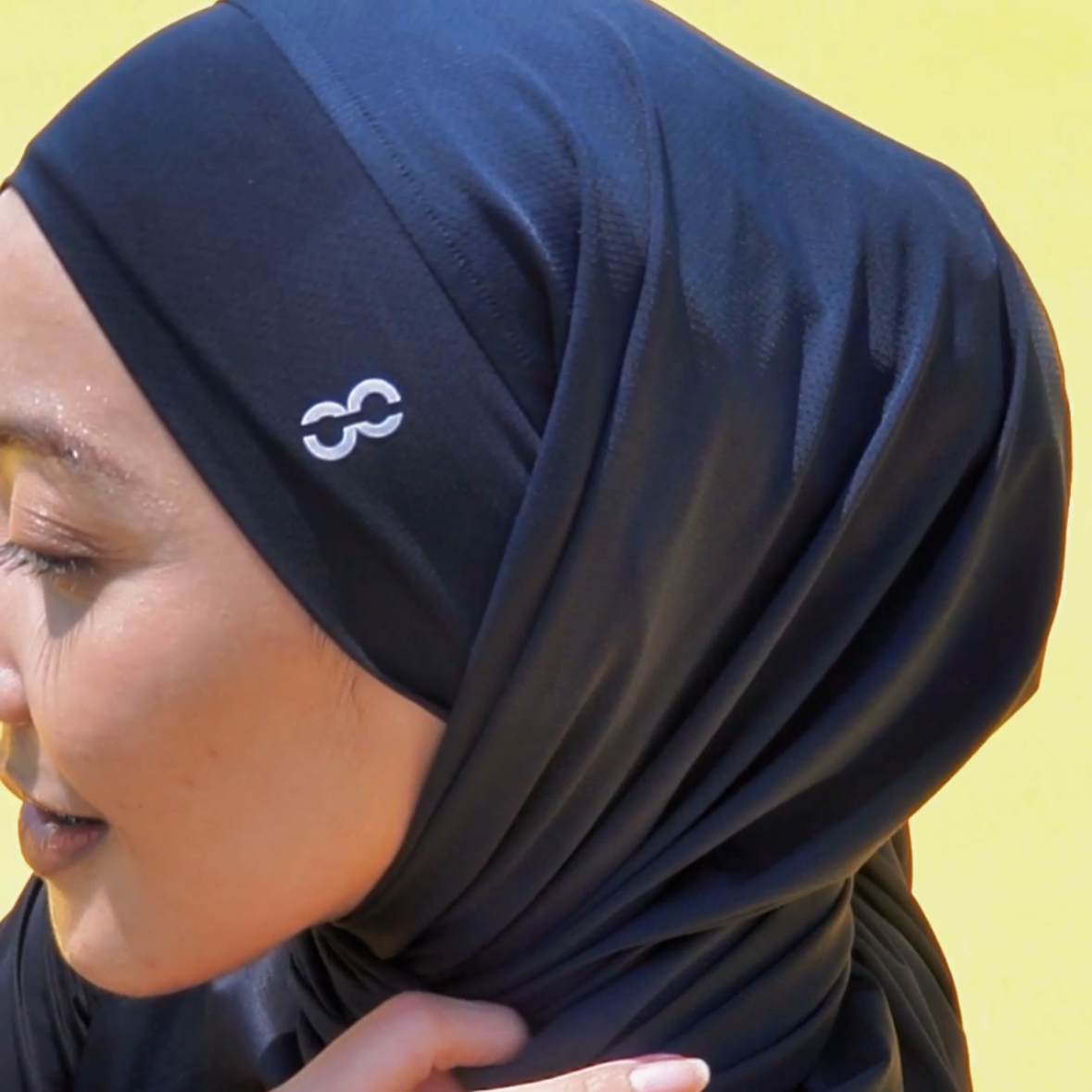 BodyStory Tie Fit Sports Tudung - Tudung Sukan