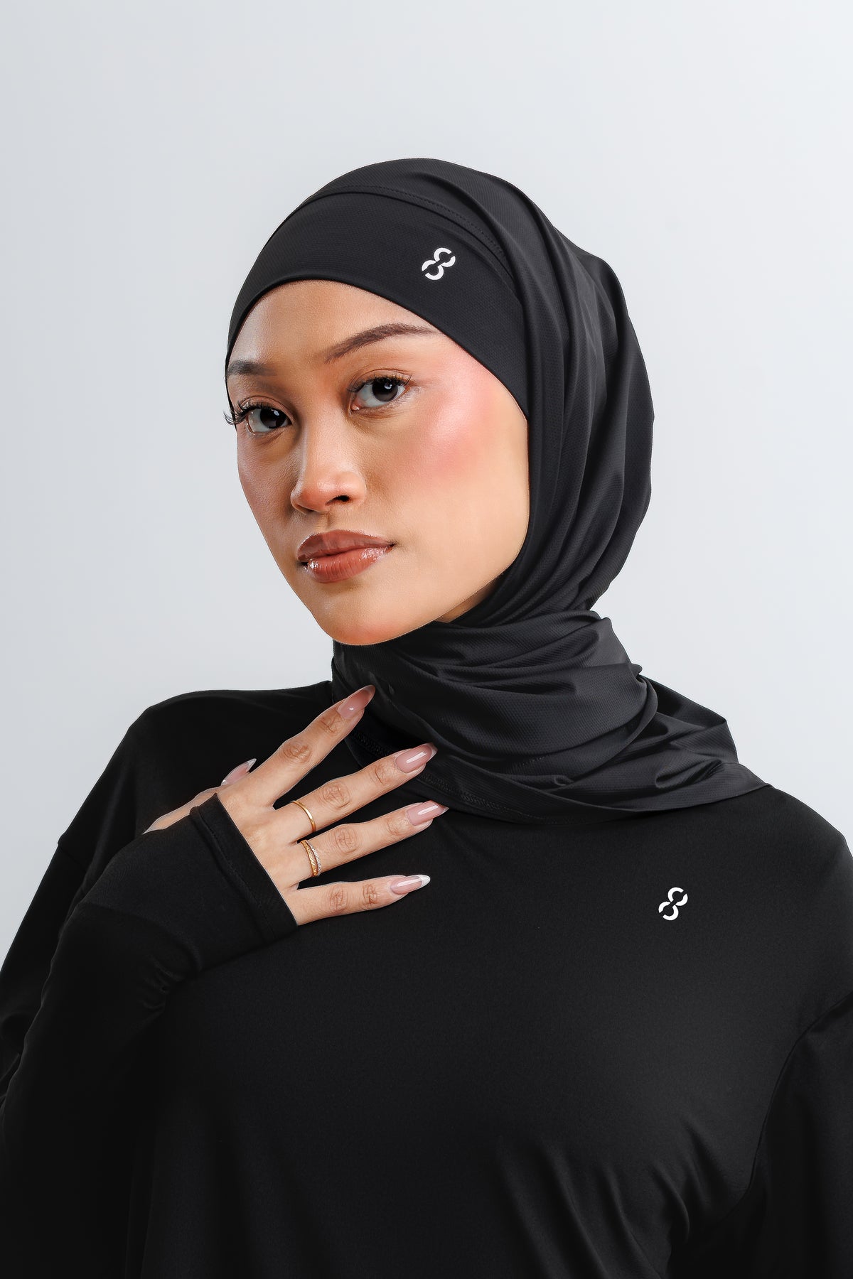 TieFit Sports Hijab (Regular Shawl)
