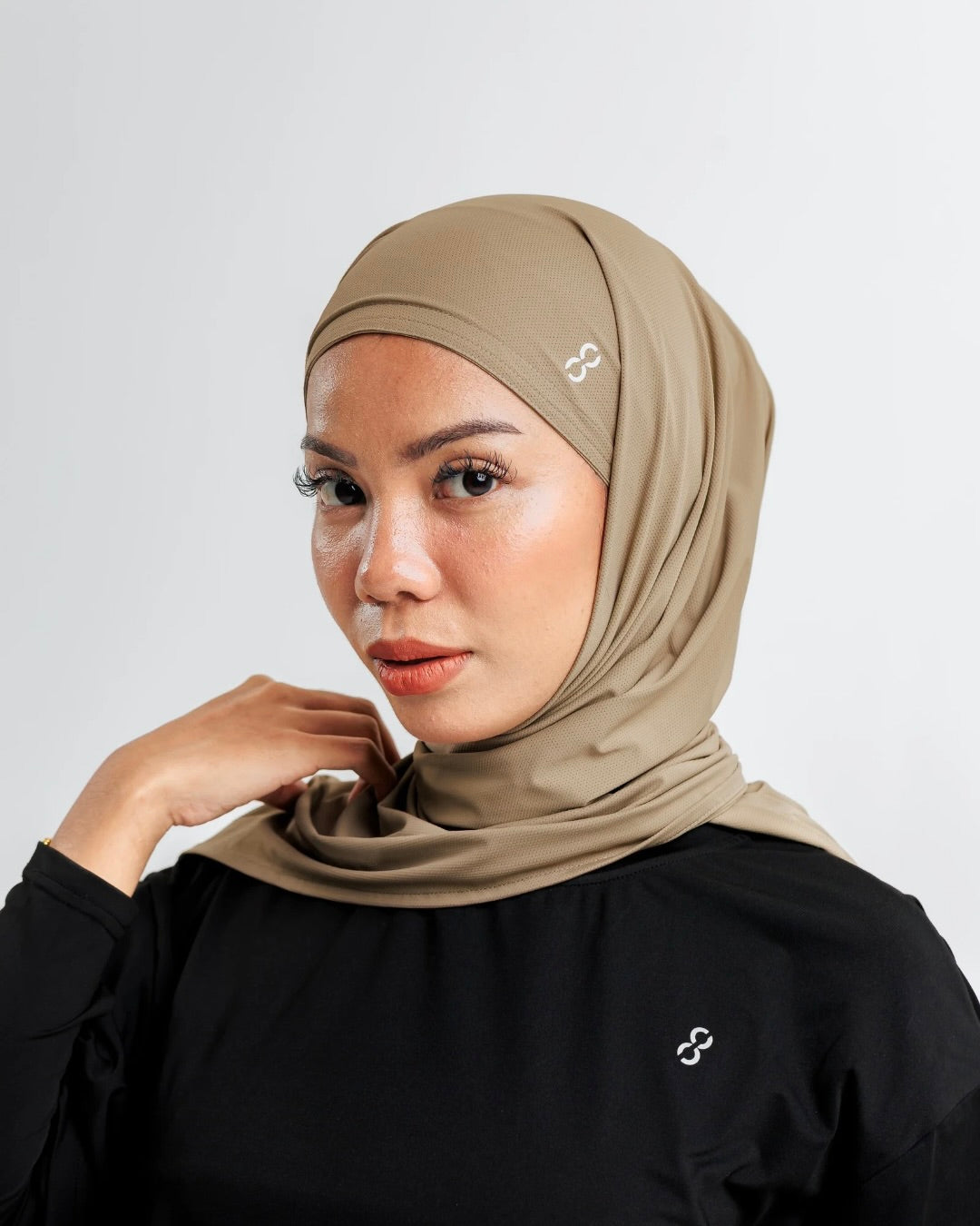 TieFit Sports Hijab with Inner Cap