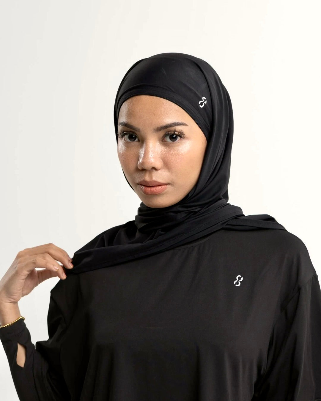 TieFit Sports Hijab with Inner Cap