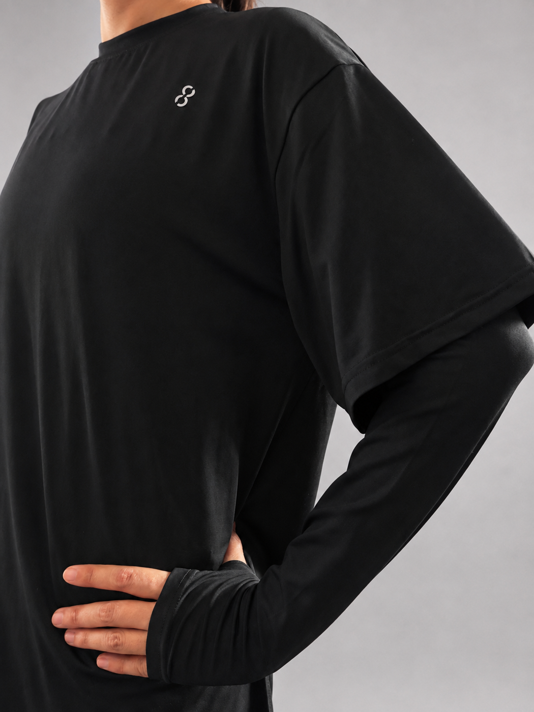 DoubleTake Longline Workout Top