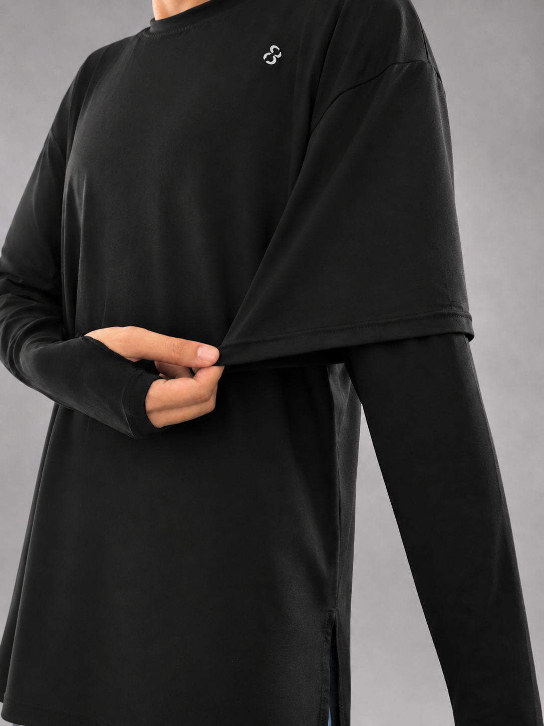 DoubleTake Longline Workout Top